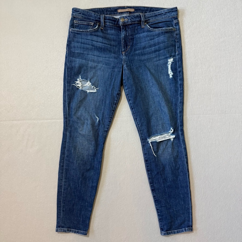 Joe’s Jeans Women's Size 32 Skinny Ankle Distressed Jeans